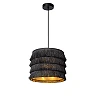 TOGO pendant light grey, Ø25 cm, 1xE27, cotton (LUCIDE)