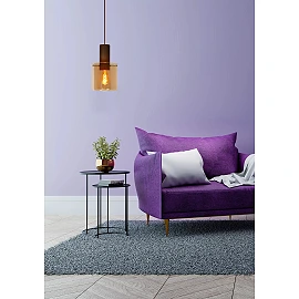 TOLEDO pendant light Ø 20 cm 1xE27 Amber (Lucide)