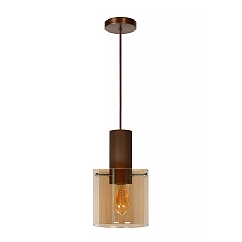 TOLEDO pendant light Ø 20 cm 1xE27 Amber (Lucide)
