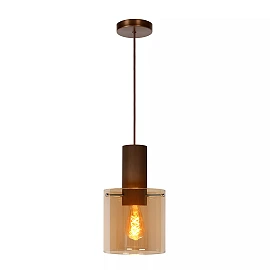 TOLEDO pendant light Ø 20 cm 1xE27 Amber (Lucide)