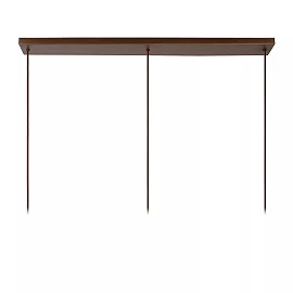 TOLEDO pendant light 3xE27 Amber (Lucide)
