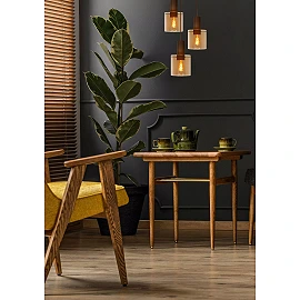 TOLEDO pendant light 3xE27 Amber cluster (Lucide)