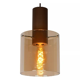 TOLEDO pendant light 3xE27 Amber cluster (Lucide)