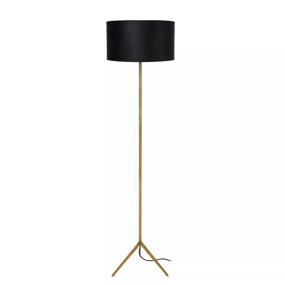 TONDO floor lamp Ø38 cm 1xE27 60 W matt gold / brass (Lucide)