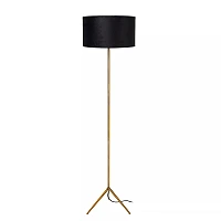 TONDO floor lamp Ø38 cm 1xE27 60 W matt gold / brass (Lucide)