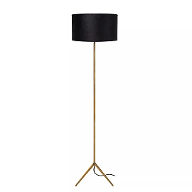 TONDO floor lamp Ø38 cm 1xE27 60 W matt gold / brass (Lucide)