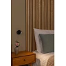TONI rechargeable wall spotlight LED 2W CCT magnetic Black (Lucide)