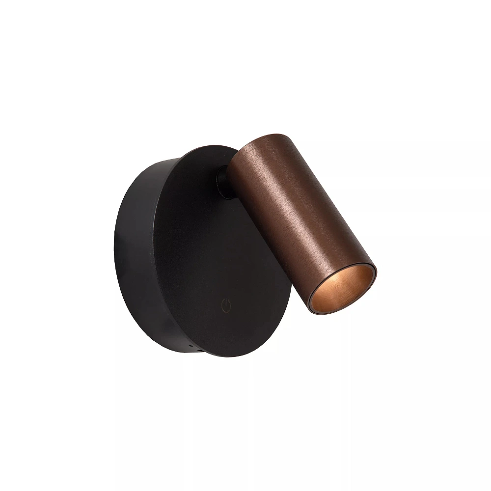 TONI rechargeable wall spotlight LED 2W CCT magnetic Coffee (Lucide)