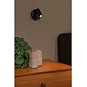 TONI rechargeable wall spotlight LED 2W CCT with sensor Black (Lucide)