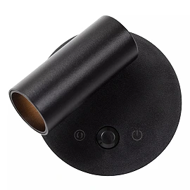 TONI rechargeable wall spotlight LED 2W CCT with sensor Black (Lucide)