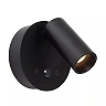 TONI rechargeable wall spotlight LED 2W CCT with sensor Black (Lucide)