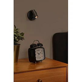 TONI rechargeable wall spotlight LED 2W CCT with sensor Coffee (Lucide)