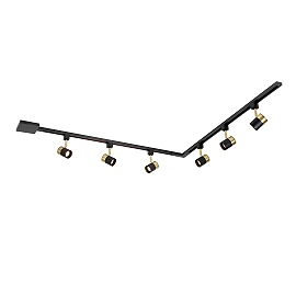 TRACK starter set 2 m Black (Lucide)