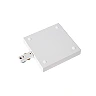 TRACK power supply single/double White (Lucide)