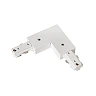TRACK L-connector right White (Lucide)