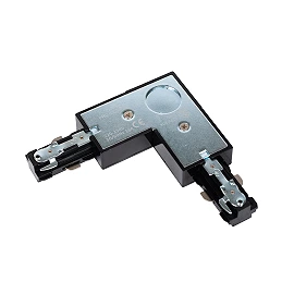 TRACK L-connector left Black (Lucide)