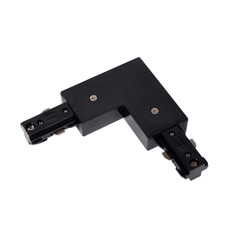 TRACK L-connector left Black (Lucide)