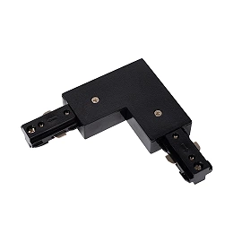 TRACK L-connector left Black (Lucide)