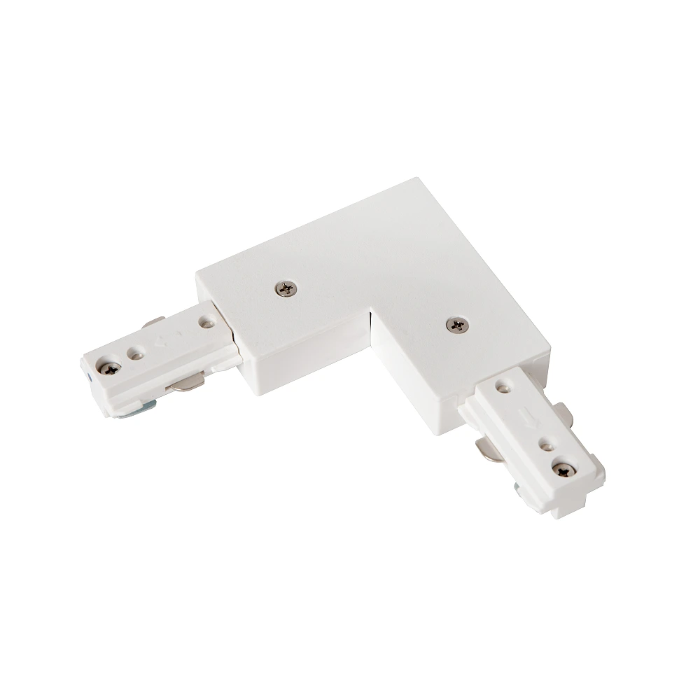 TRACK L-connector left White (Lucide)