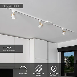 TRACK I-connector White (Lucide)