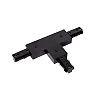 TRACK T-connector Black (Lucide)
