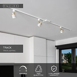 TRACK T-connector White (Lucide)