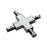 TRACK X-connector Black (Lucide)
