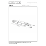 TRACK power supply double White (Lucide)