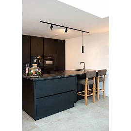 TRACK FLORIS track pendant 1xGU10 Black (Lucide)