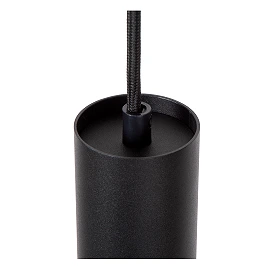 TRACK FLORIS track pendant 1xGU10 Black (Lucide)