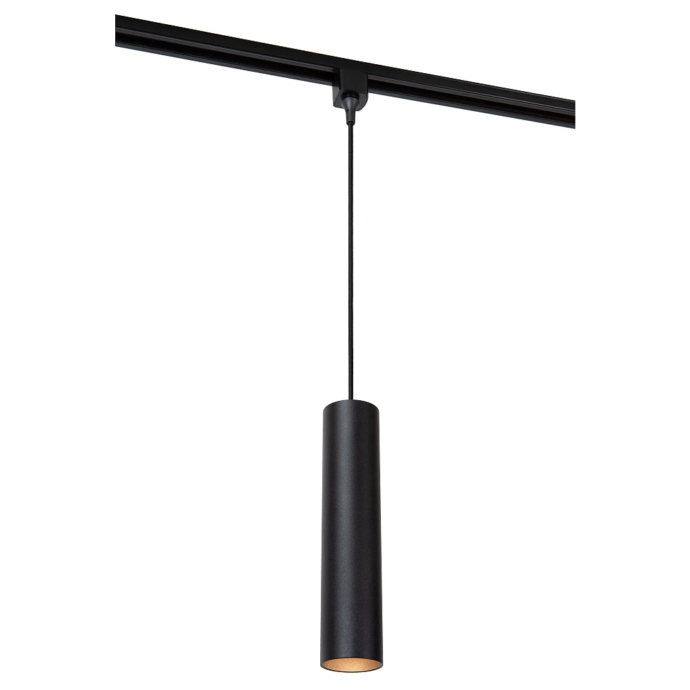 TRACK FLORIS track pendant 1xGU10 Black (Lucide)