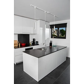 TRACK FLORIS track pendant 1xGU10 White (Lucide)