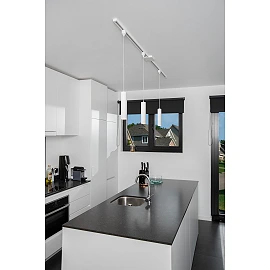 TRACK FLORIS track pendant 1xGU10 White (Lucide)