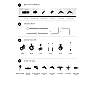 TRACK pendant adapter Black (Lucide)