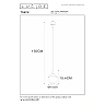 TRACK PRESTON track pendant 1xGU10 Matt Gold / Brass (Lucide)