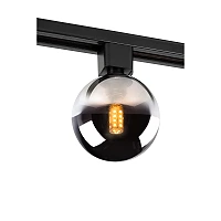 TRACK TYCHO track spot 1xG9 Smoke Grey / Black (Lucide)