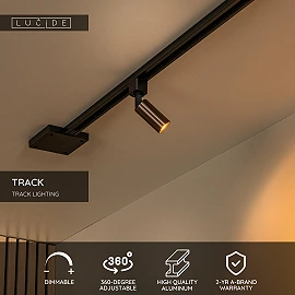 TRACK RITMO track spot 1xGU10 (MR11) Coffee (Lucide)