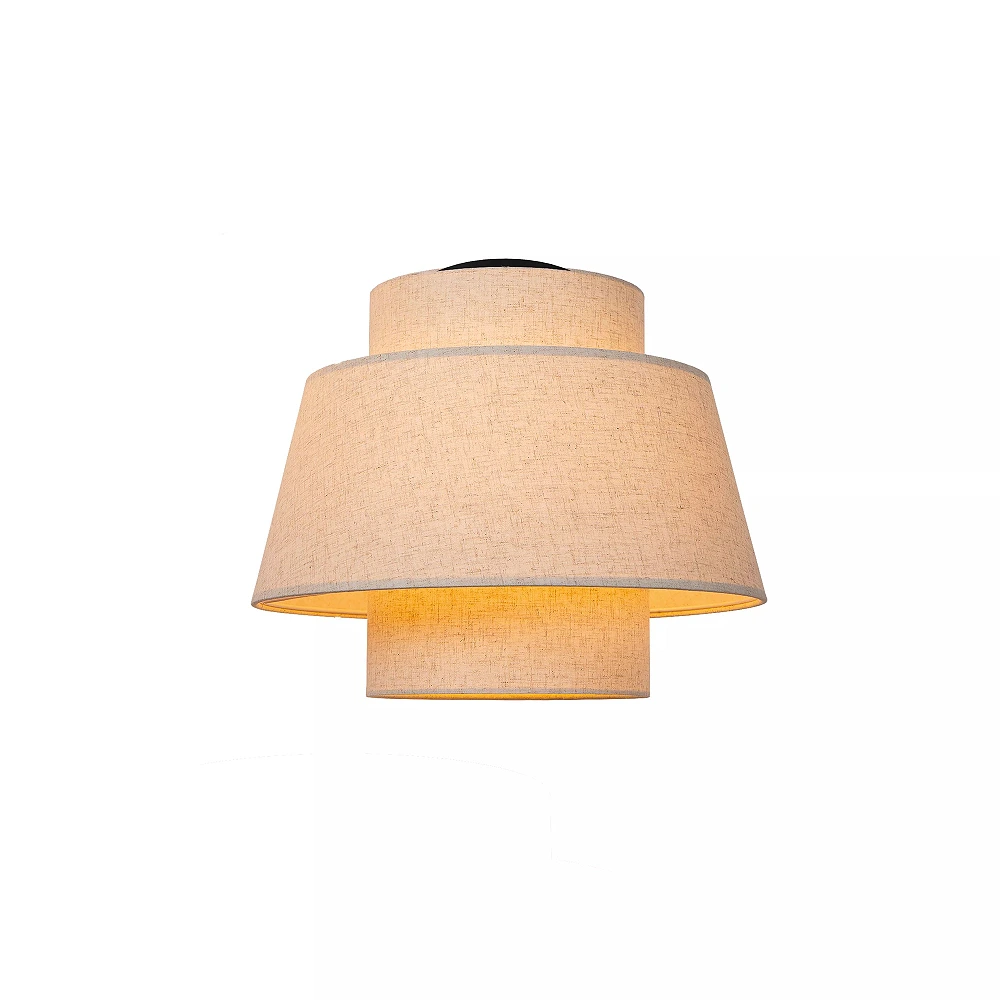TRIBUTE flush ceiling light Ø 40 cm 1xE27 Cream (Lucide)