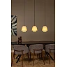 TRIBUTE pendant light 3xE27 Cream (Lucide)