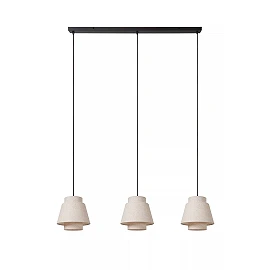 TRIBUTE pendant light 3xE27 Cream (Lucide)