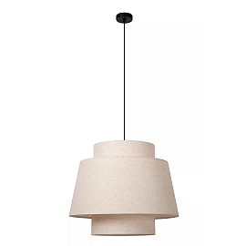 TRIBUTE pendant light Ø 60 cm 1xE27 Cream (Lucide)