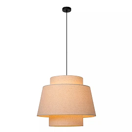 TRIBUTE pendant light Ø 60 cm 1xE27 Cream (Lucide)