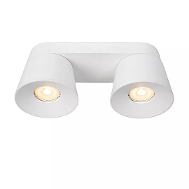 TRIGONO griestu prožektors 26 cm × 11 cm × 11 cm 2x50W balta (Lucide)