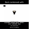 TRIMLESS Recessed spotlight 9,7 cm × 9,7 cm × 9 cm 1x50W Black (Lucide)