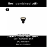 TRIMLESS Recessed spotlight 18,5 cm × 9,7 cm × 9 cm 2x50W Black (Lucide)