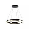 TRINITI LED piekaramā lampa Ø80 cm 32 W 3000K melna (Lucide)