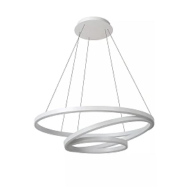 TRINITI LED pendant light Ø80 cm 32 W 3000K white (Lucide)