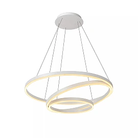 TRINITI LED pendant light Ø80 cm 32 W 3000K white (Lucide)
