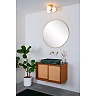 TRUDY flush ceiling light bathroom 3 x 40 W G9 IP44 matt gold/brass (Lucide)