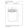 TUBE Table lamp Ø9.6 cm LED 3 StepDim GU10 1x5W 2700K Black (Lucide)